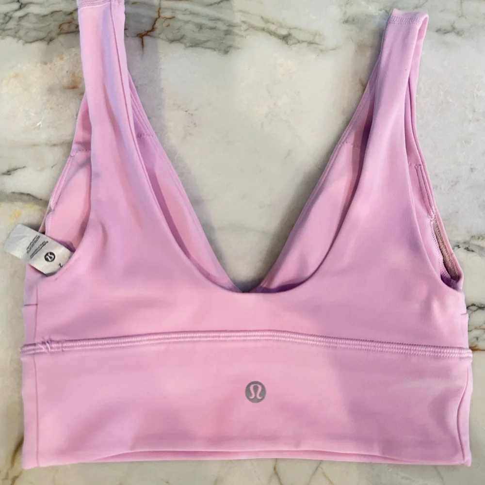 Lululemon light pink bra - Picture 2 of 3